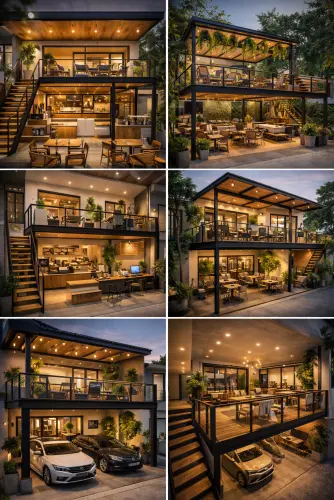 Mezannine Cafe Modern di Kuningan