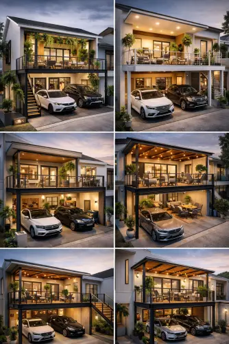 Mezannine Teras Rumah Keren di Kuningan